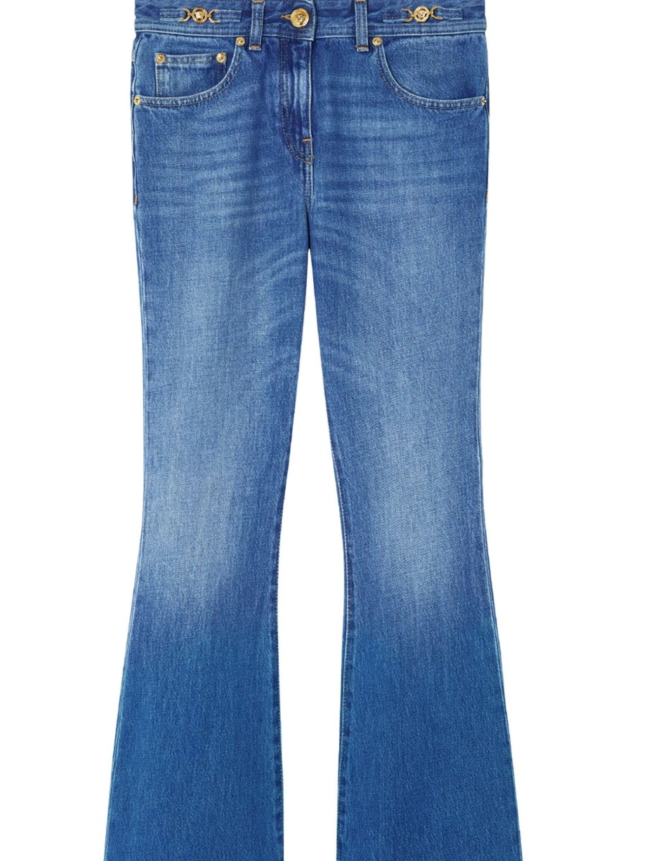 Cheap Versace flared jeans Women Medusa 0825